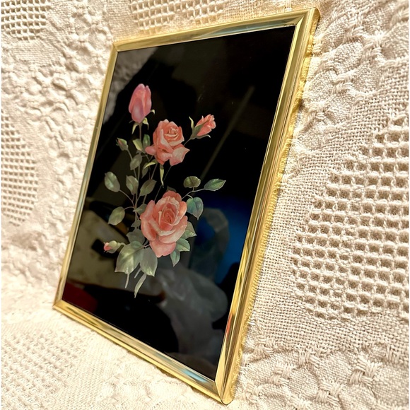 Vtg 1981 Gold Framed
8x10 Pink Roses Foil Art
Numbered Limited Rare
Find Kafka - Picture 6 of 14